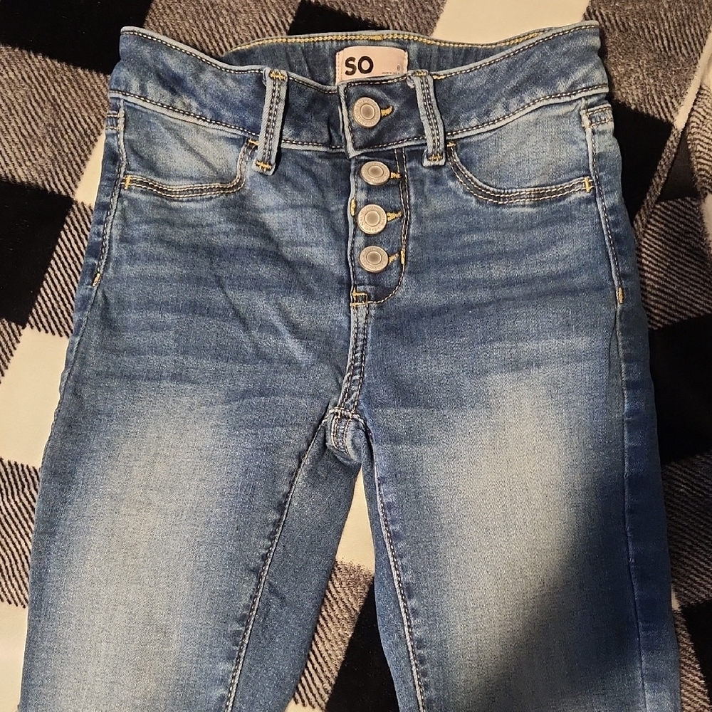 SO Girls Blue Jeans
